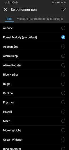 Instructions sur la façon de changer les sonneries d’alarme sur les téléphones Android